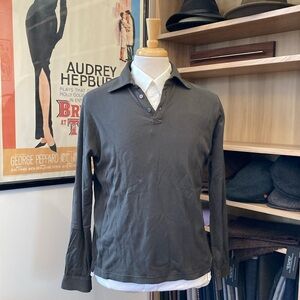 Grey Zanone Long Sleeve